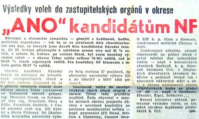 Ukzky lnk z tborskho tdenku Palct, kam Ji Janeek mezi lety 1986 - 1989 pispval. Jeden as Palct i vedl.