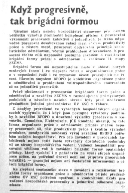 Ukzky lnk z tborskho tdenku Palct, kam Ji Janeek mezi lety 1986 - 1989 pispval. Jeden as Palct i vedl.