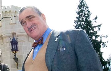 Karel Schwarzenberg na Hluboké