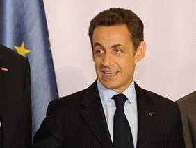Nicolas Sarkozy na summitu EU - USA