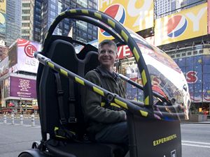 Nov mstsk voztko firmy Segway pedstavila spolenost v ulicch New Yorku.