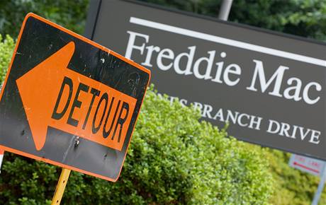 Freddie Mac loni ve tvrtém tvrtletí prodlala pes 500 miliard korun.