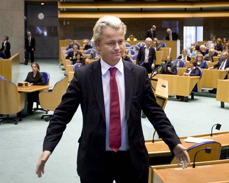 Geert Wilders na sebe upozornil kontroverzním filmem Fitna.