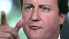 Pedseda britských konzervativc David Cameron pome ODS v pedvolební kampani.