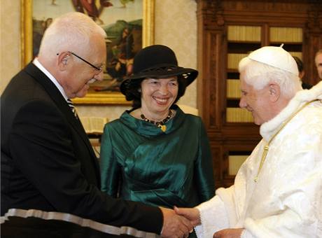 Prezident Klaus u papee