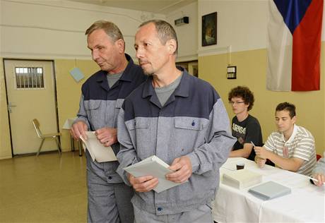 Voleb do Evropského parlamentu se 6. ervna zúastnili odsouzení ve vznici Hemanice na Ostravsku. 