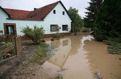 Povodn na severu Moravy