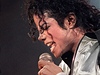 Michael Jackson na koncertu v roce 1988.