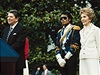 Michael Jackson. V roce 1984 získal zpváka pijal prezident USA Ronald Reagan s manelkou Nancy.
