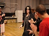 Michael Jackson. V kvtnu roku 2009 se pipravoval na letní koncerty v Londýn.