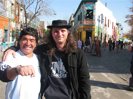Pavel Jakub Ryba + Diego Maradona