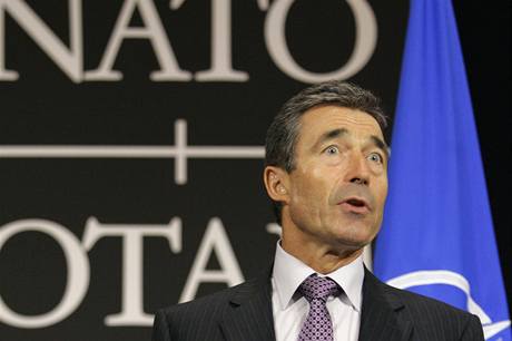 Generální tajemník NATO Anders Fogh Rasmussen