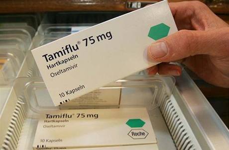 Lék Tamiflu - ilustraní foto.