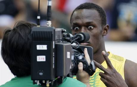 Bolt a jeho tradiní legrácky. 