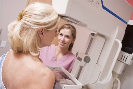 Vyetení na mammografu (ilustraní foto)