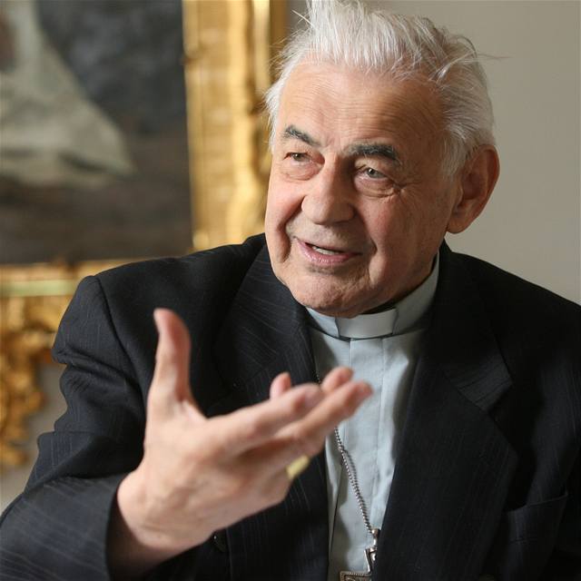 Kardinl Miloslav Vlk.