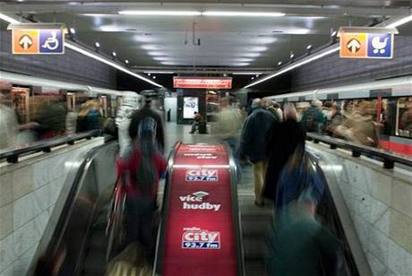 Praské metro - ilustraní foto.