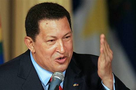 Hugo Chávez.