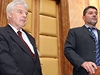 Milo Melák a Jan Kalvoda u Ústavního soudu