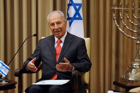 Izraelský prezident imon Peres