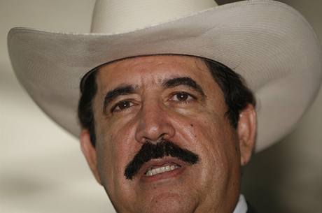 Svrený honduraský prezident Manuel Zelaya 