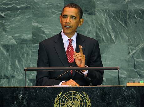 Americký prezident Barack Obama na OSN v New Yorku