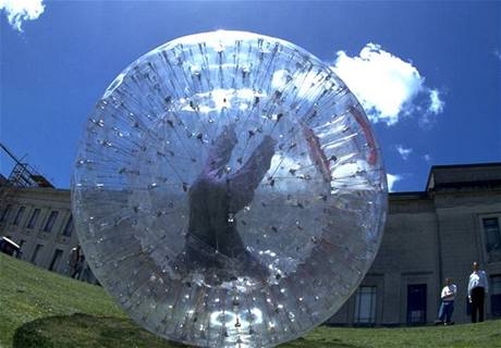 zorbing - ilustraní foto