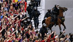 Fanouci Sparty pochoduj na stadion Slavie v Edenu.