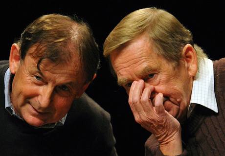 Václav Havel a Michael antovský