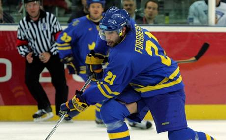 Forsberg si naposledy v reprezentaci zahrál v Turín, kde se védskem získal zlato. Bude s týmem obhajovat titul ve Vancouveru?