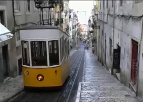 Stará tvr Bairro alto v Lisabonu