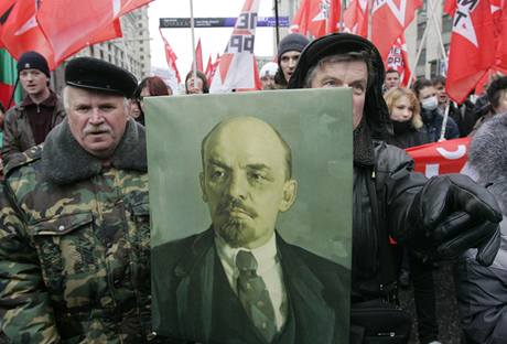 Demonstrace opoziních komunist