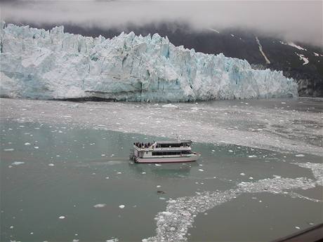 Ledovec Margerie na Aljace