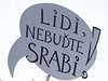 20.výroí sametové revoluce - Pochod z Albertova na Národní tídu