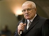 Václav Klaus na setkání se studenty PF UK