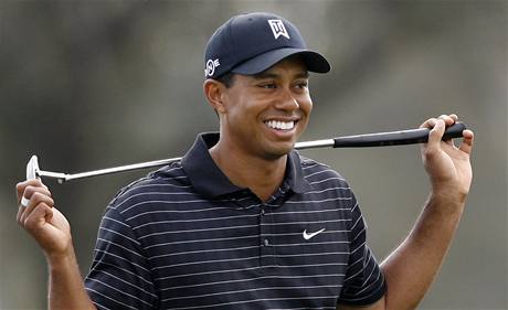 Tiger Woods na golfovém turnaji Arnold Palmer Invitational.