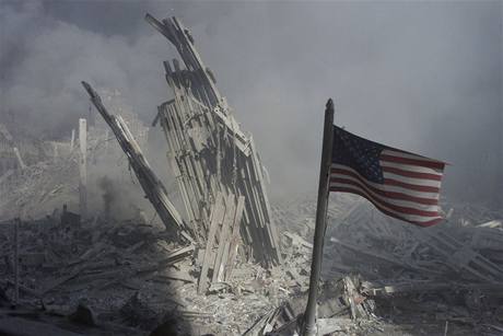 Teroristický útok na World Trade Center v NY 11. záí 2001.
