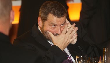 Kongres ODS. Bval sentor Alexandr Novk v roce 2009.