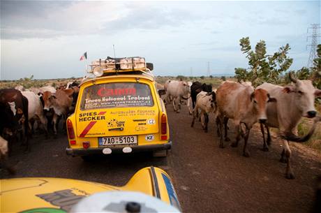 Expedice Transtrabant Afrika