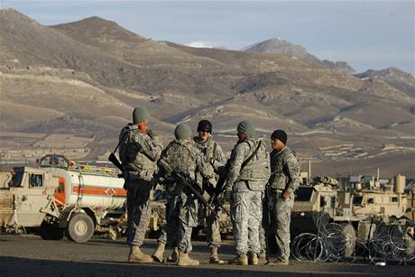 Amerití vojáci v Afghánistánu.