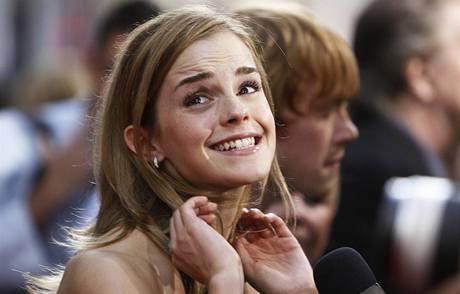 Emma Watsonová na premiée filmu Harry Potter a Princ dvojí krve
