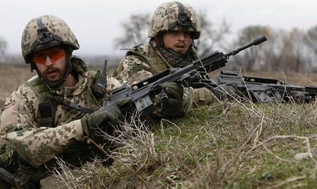 Vojáci nmeckého Bundeswehru