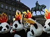 Ekologití aktivisté bhem summitu v Kodani