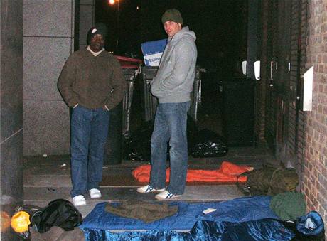 Britský princ William si vyzkouel ivot mezi bezdomovci