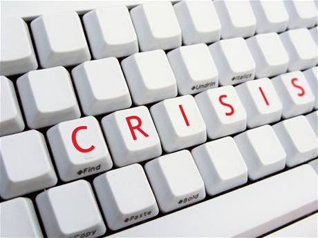 Klávesnice, krize (ilustraní foto)