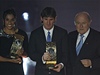 Marta, Messi a Sepp Blatter.