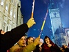 Oslavy Silvestra v Praze 