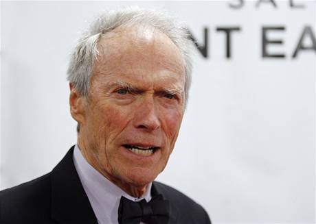 Americký herec Clint Eastwood.