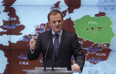 Polský premiér Donald Tusk oznámil na tiskové konferenci, e nehodlá kandidovat na prezidenta.