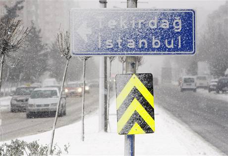 Sníh v Turecku
